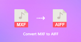 Convert MXF to AIFF