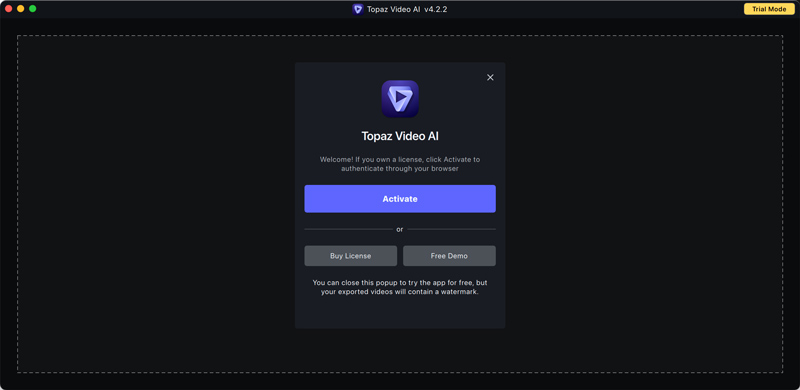 Topaz Video AI Free Demo