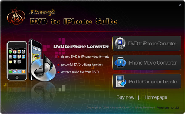 DVD to iPhone Suite