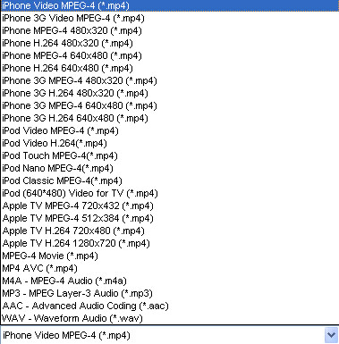 Convert DVD Movie to iPhone - format 