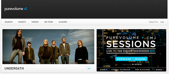 PureVolume - Download music