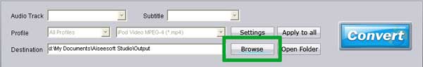 Total Video Converter - Browse