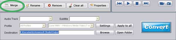 WMV Converter -merge