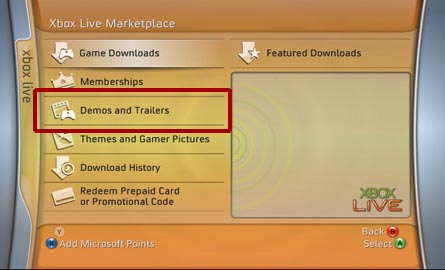 Download Xbox 360 video