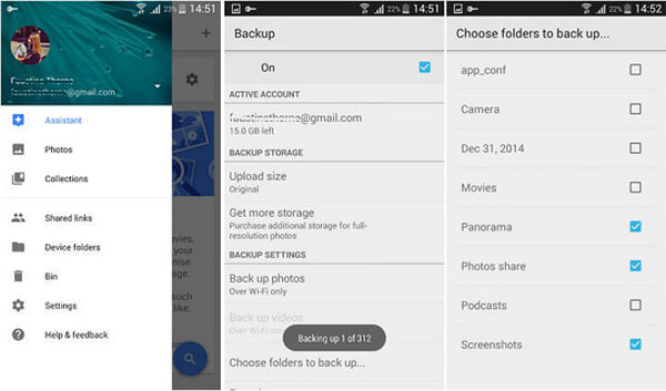 Backup Android Pictures with Google Photos