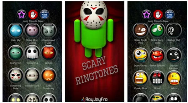 Zedge Ringtone App - Scary Ringtones