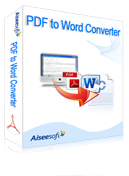 Aiseesoft PDF to Word Converter 