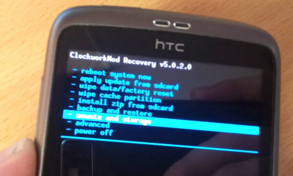 HTC Recovery Mode