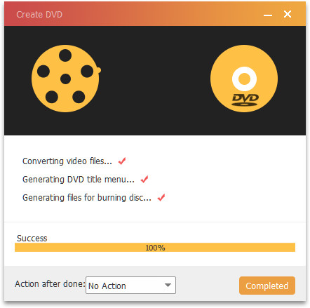 Convert video to DVD