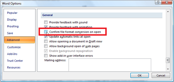 Enable Text Files Converter