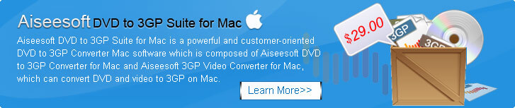 DVD to 3GP Suite for Mac DVD to 3GP Suite for Mac
