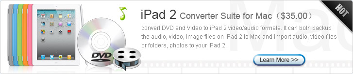 iPad 2 Converter Suite for Mac