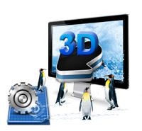 set 3D modes on Mac