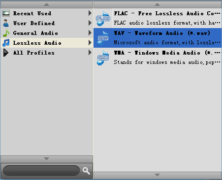 convert flac to wav lossless