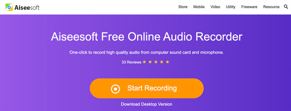 Free Online Audio Recorder