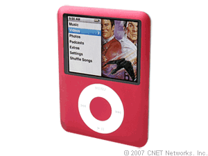 Apple iPod Nano (third generation, 8GB, red)