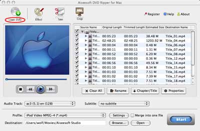 DVD ripper for Mac