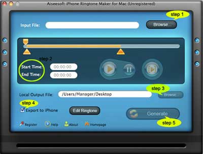 iPhone Ringtone Maker for Mac