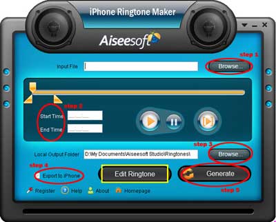 iPhone ringtone maker