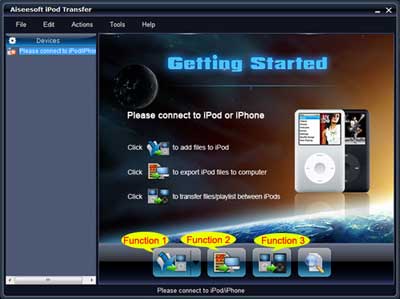 iPod transfer