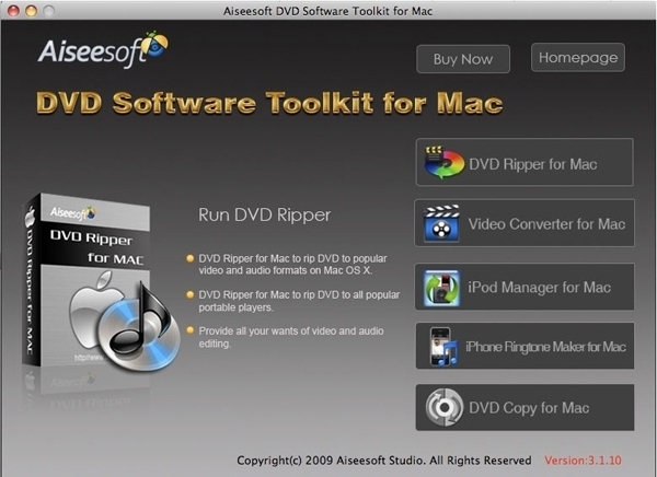 DVD Software Toolkit for Mac