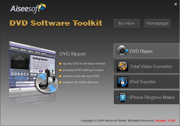 DVD Software Tookit