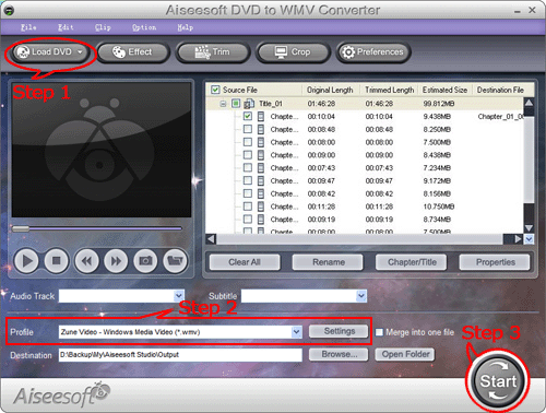 Aiseesoft DVD to WMV Converter