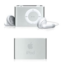 The Second generation iPod shuffle