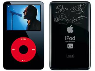 The Third generation iPod U2