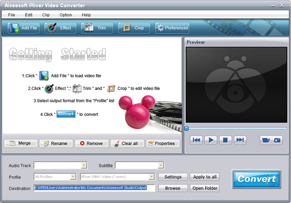 Aiseesoft iRiver Video Converter