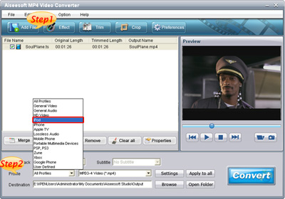 MP4 video converter