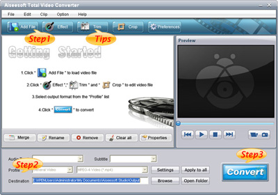 Total video converter