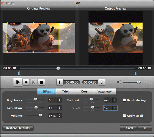 How to Enjoy Your Favorite Videos on Portable Devices at Will For Mac Users Effect