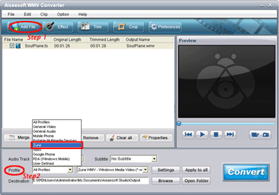 WMV converter