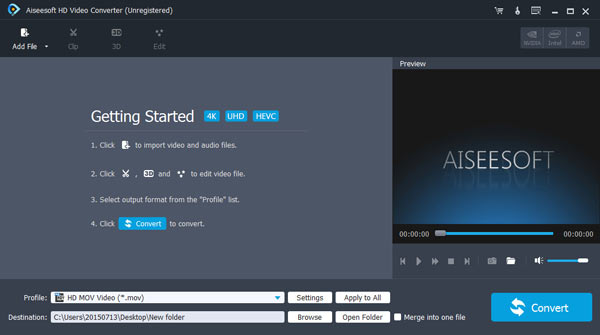 Aiseesoft HD Video Converter - 高清视频转换软件丨反斗限免