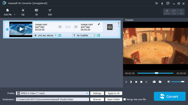 Load 4K Video