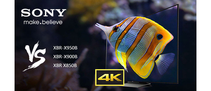 Sony 4K TVs Comparison