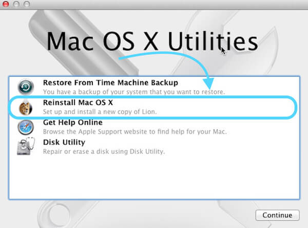 Reinstall Mac OS