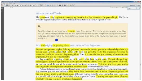 Highlight in PDF