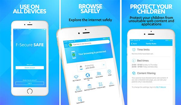 F-Secure Child Safe Browser