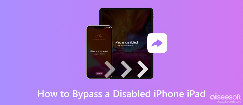 Bypass A Disabled iPhone iPad
