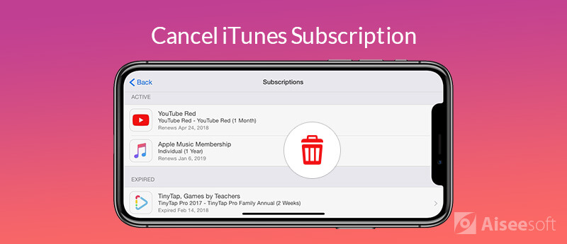Cancel iTunes Subscription