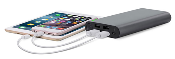 Charge an iPhone via Portable Battery
