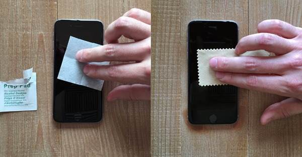 Disinfect iPhone Screen