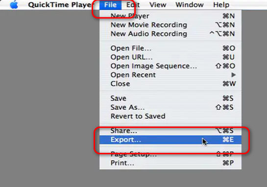 Export MP4 File