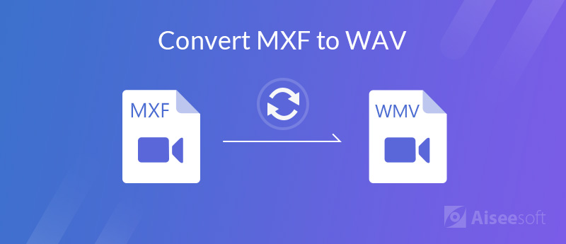 Convert MXF to WAV