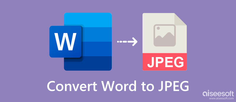 Convert Word to JPEG