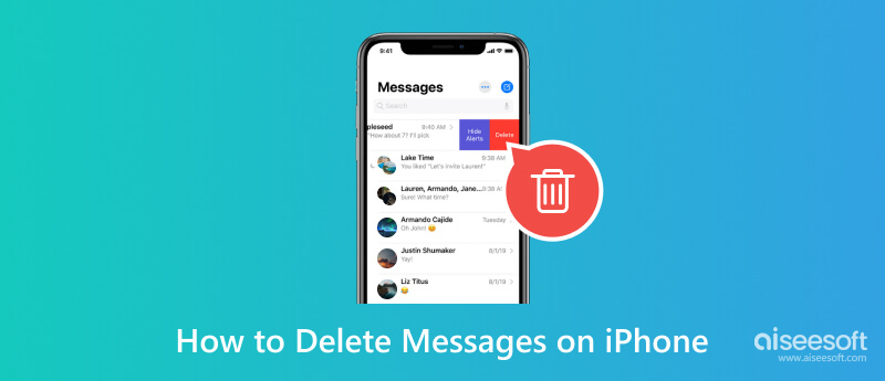 Delete Messages on iPhone
