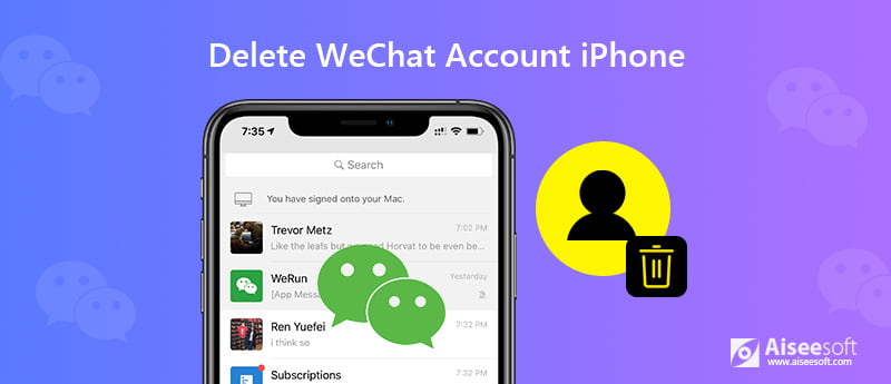 Delete Wechat Account on iPhone