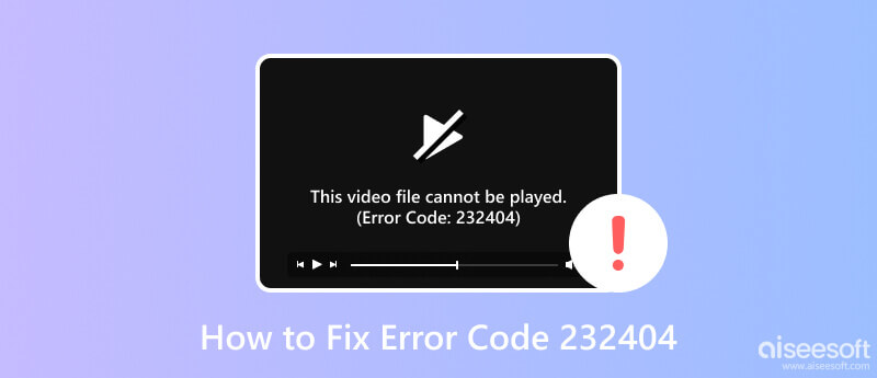 Fix Error Cdde 232404